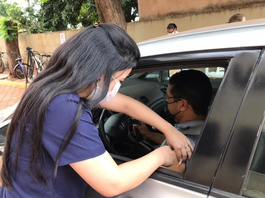 Neste sábado, Secretaria de Saúde promove vacinação contra Covid-19 em Sidrolândia