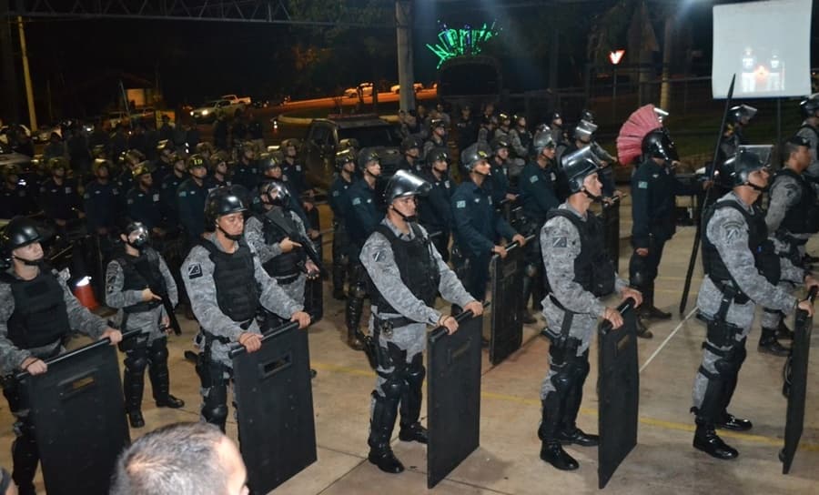 Batalhão de Choque vai reforçar segurança para o show da virada em Sidrolândia