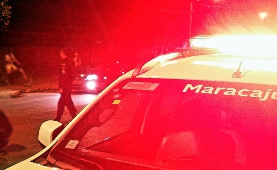 Jovem de 24 anos tenta dar fuga, cai e acaba detido pela Polícia Militar de Maracaju