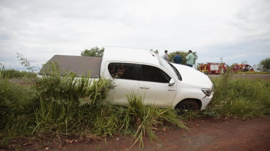 Acidente entre Sidrolândia e Campo Grande mobiliza Corpo de Bombeiros