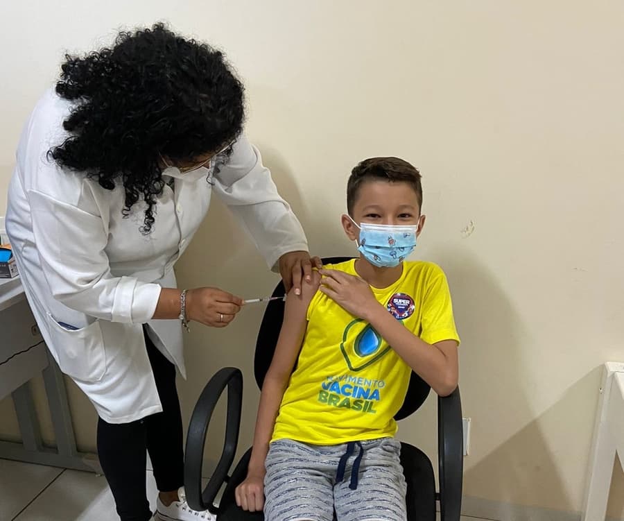 Saúde promove hoje o dia "D" para vacinar crianças de 5 a 11 anos no Pedro Aleixo