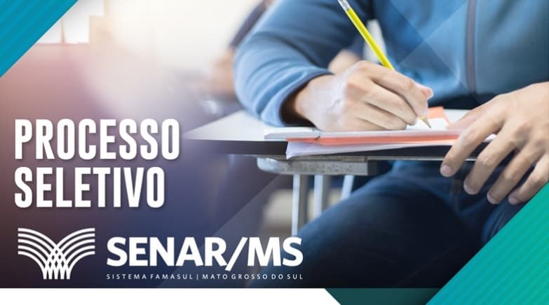 Senar-MS abre processo seletivo com salários de até R$ 8,6 mil