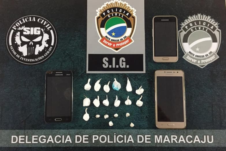 Polícia Civil fecha boca de fumo no Bairro Olídia Rocha em Maracaju