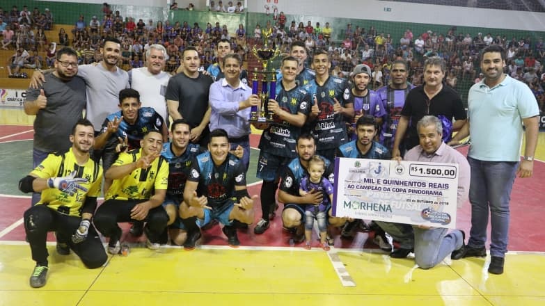 2 de Maio é campeão da categoria municipal da Copa Pindorama de Futsal