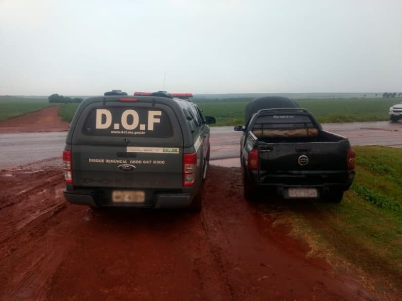 Durante bloqueio, DOF apreende Montana adulterada em Maracaju