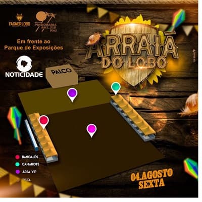 Organização define últimos detalhes para show com cantor na próxima sexta