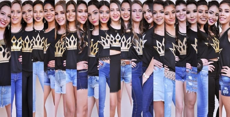Conheça as 21 jovens candidatas concorrentes ao título de Miss Maracaju Juvenil