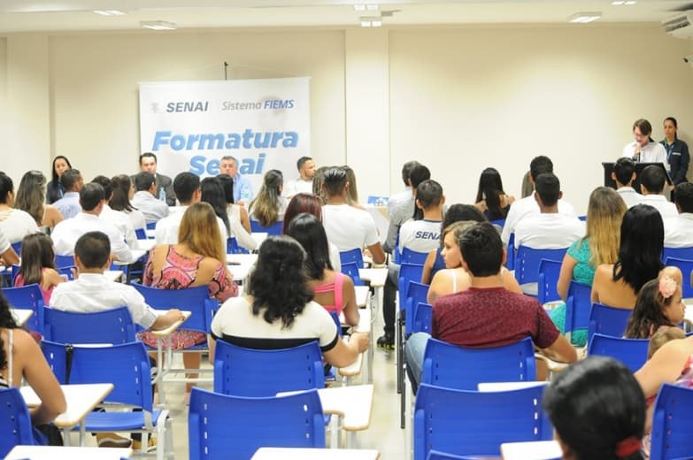 Senai realizará formatura de 148 alunos em Sidrolândia e Maracaju
