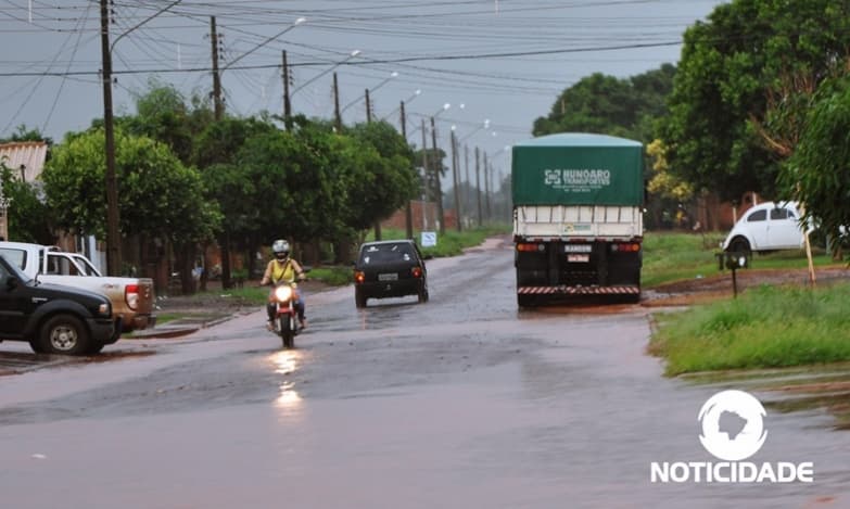 Inmet emite alerta e prevê semana inteira de mais chuva na região