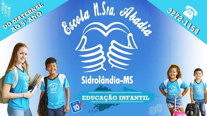 Matricule seu filho na Escola Nossa Senhora da Abadia