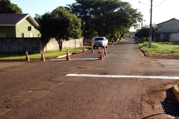 Gemutram instala novas sinalizações em pontos críticos de Maracaju