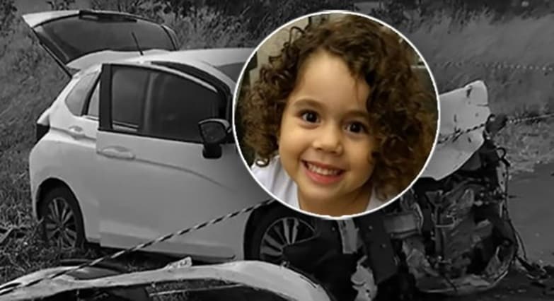 Menina de 4 anos que sobreviveu a acidente na BR-060 deve deixar CTI ainda hoje
