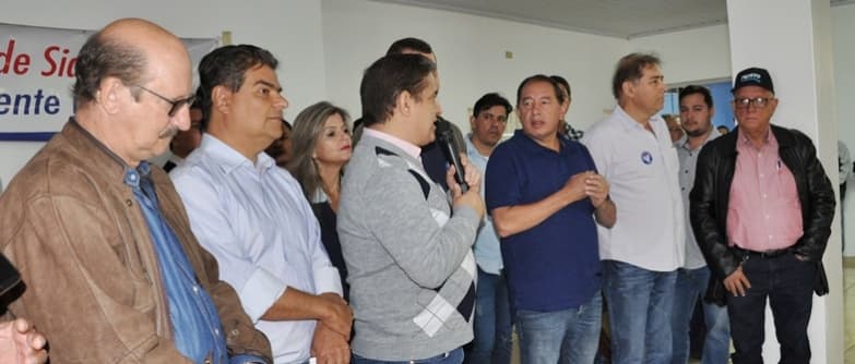 Gerson Claro demonstra força popular durante ato partidário na AABB