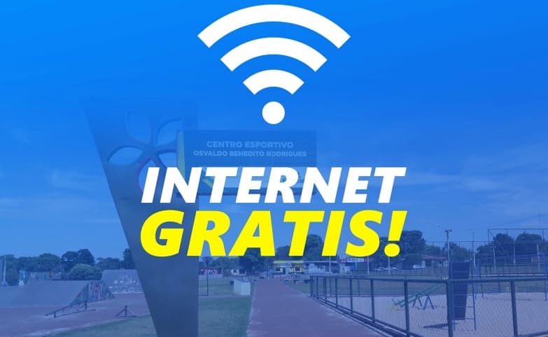 Empresa Disk Sistema vai fornecer internet gratuita no centro esportivo