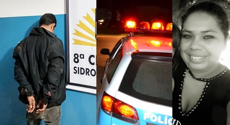 Homem é preso após assassinato de mulher em bar no São Bento