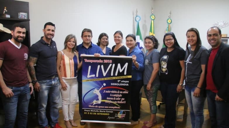 Sidrolândia recebe seis cidades pela Liga Independente de Voleibol Intermunicipal