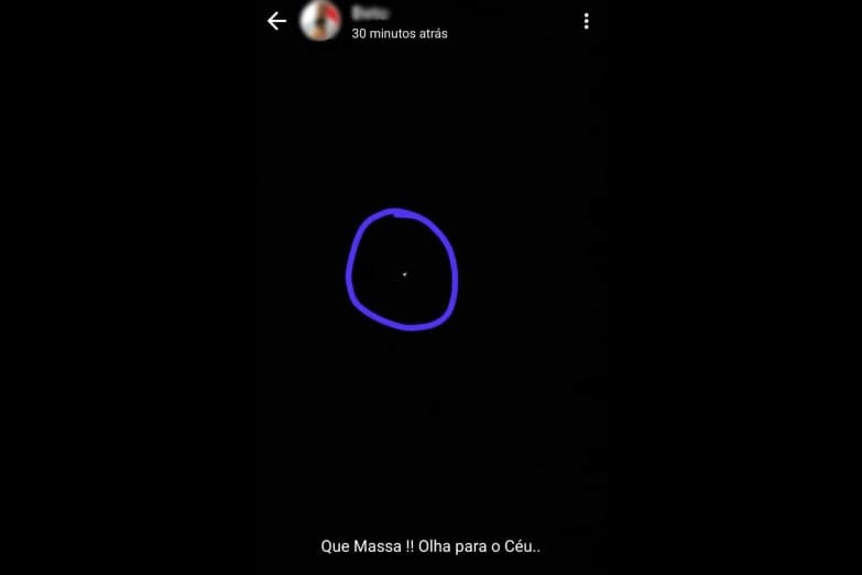 Sidrolandenses afirmam terem avistado ‘Ovni’ na noite desta quarta-feira