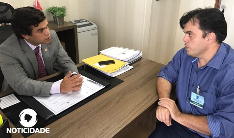 Robert se reúne com Beto Pereira, intercede pela Aunimar e busca emendas