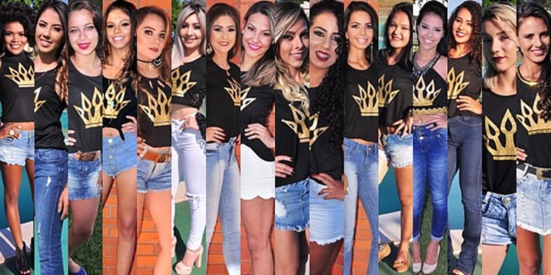 Conheça o perfil das 16 candidatas ao título de Miss Sidrolândia categoria Principal