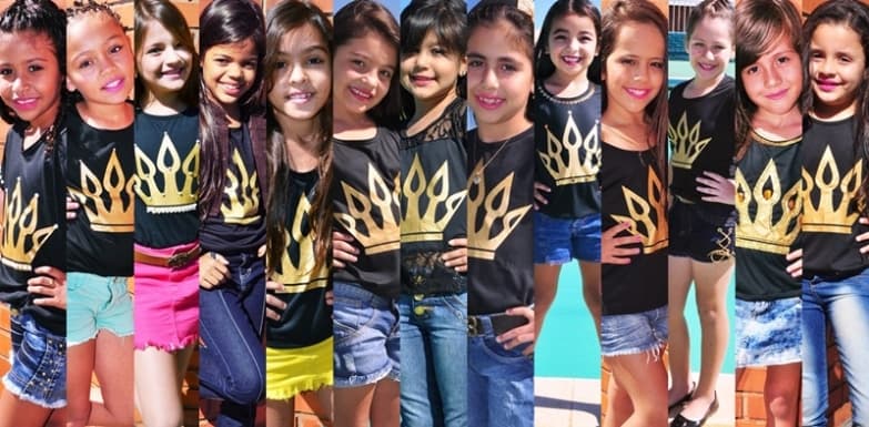 Conheça o perfil das 13 candidatas ao título de Miss Sidrolândia Infantil 2017