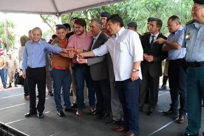 Maracaju recebe ambulância do Corpo de Bombeiros do programa MS Mais Seguro
