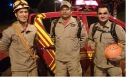 Vereadores encaminham moção a bombeiros que fizeram resgate de empresária
