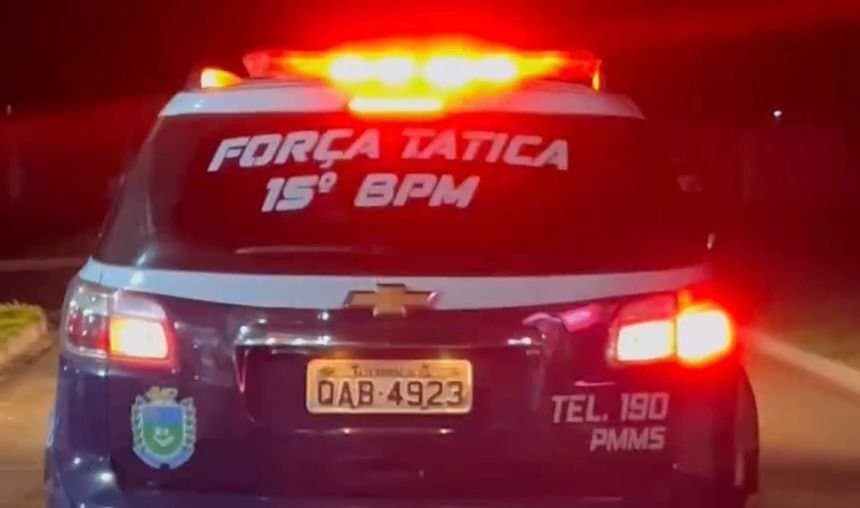 Força Tática prende homem de 40 anos foragido por homicídio e ocultação de cadáver em Maracaju