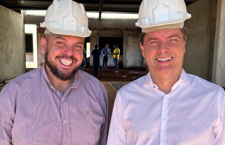 Robert “cola” em Calderan e busca apoio para ser o próximo prefeito de Maracaju 