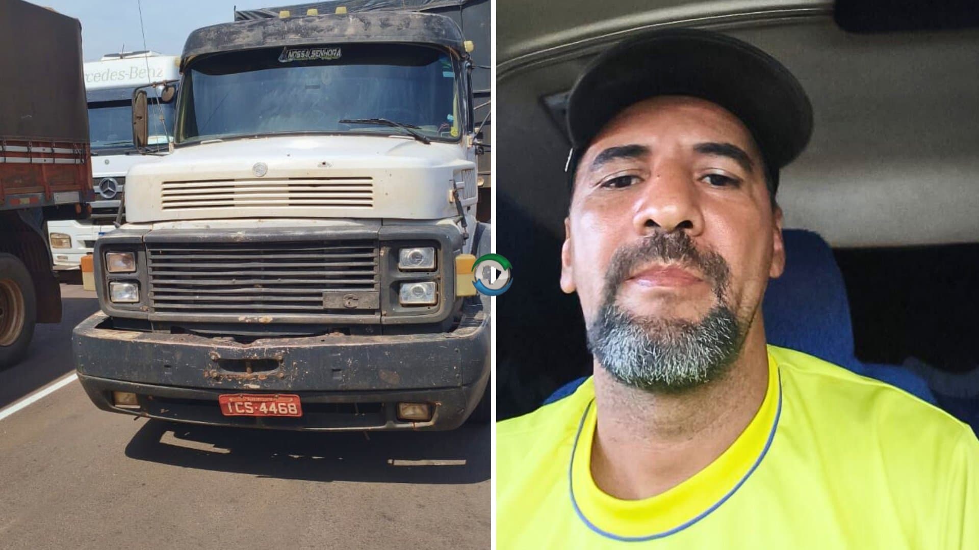 Familiares e amigos pedem ajuda para encontrar caminhoneiro suspeito de matar sogro em Sidrolândia