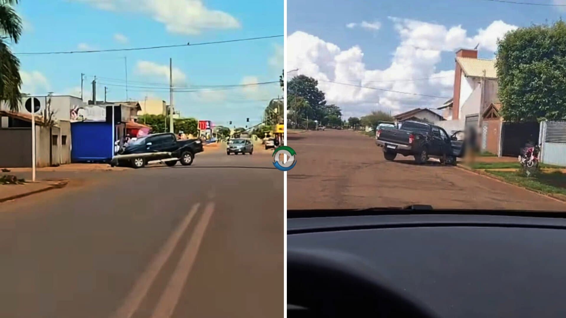 Motorista de caminhonete que colidiu contra poste não tem CNH e apresentava sinais de embriaguez, segundo a PM