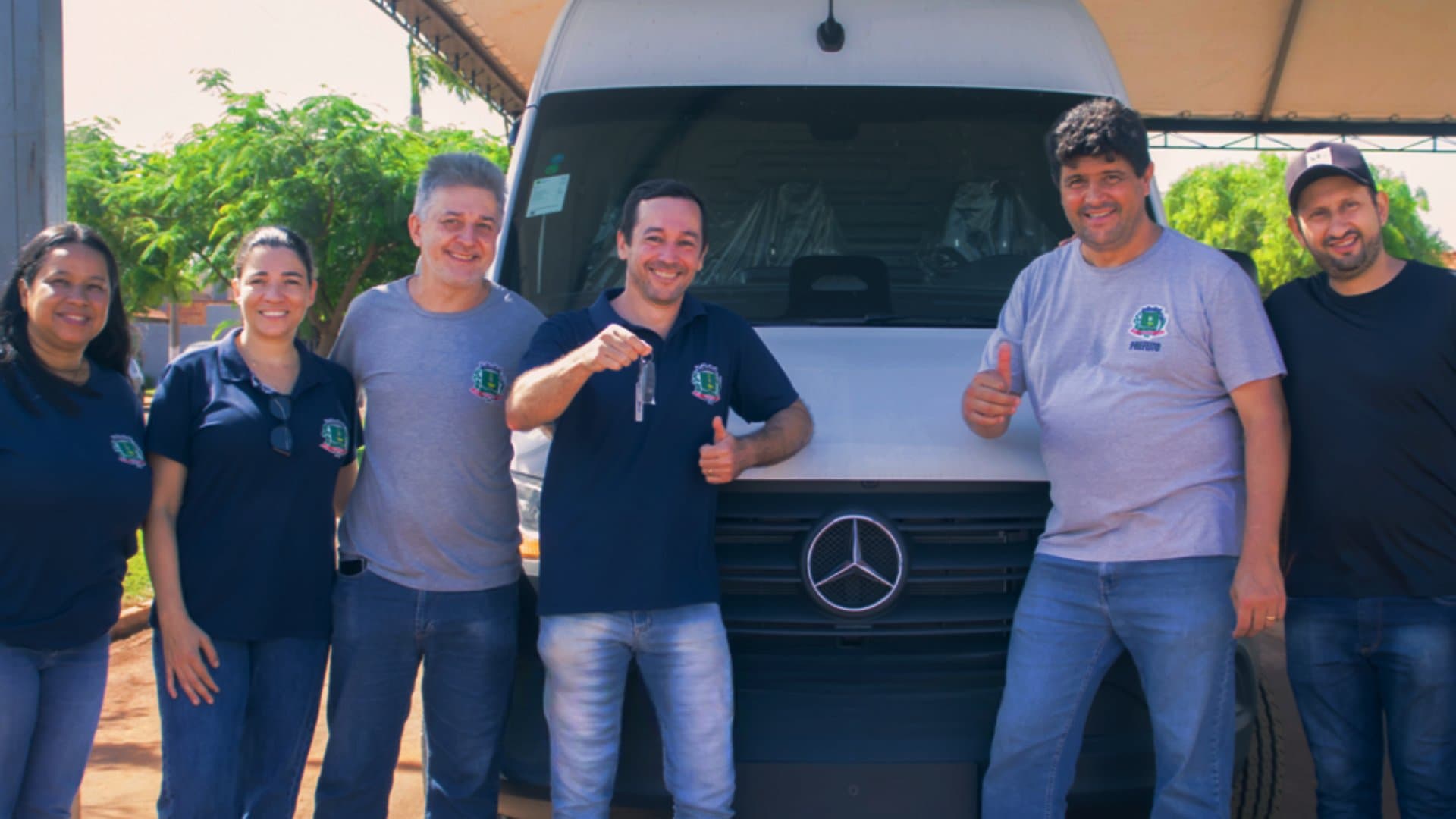 Com recursos federais, Prefeitura adquire novo veículo para a distribuição da merenda escolar em Sidrolândia