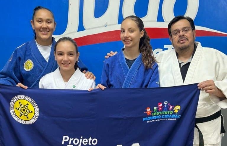 Alunas do projeto “Judô para Todos” embarcam para Campeonato Brasileiro de Judô em MT