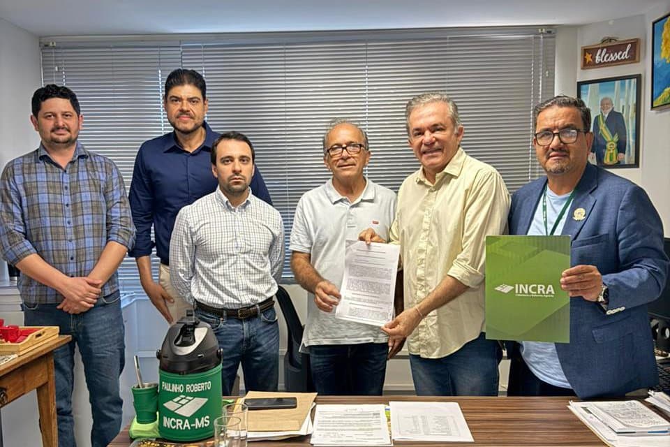 Incra formaliza cessão de área em Sidrolândia para construção de igreja e realização de ações sociais