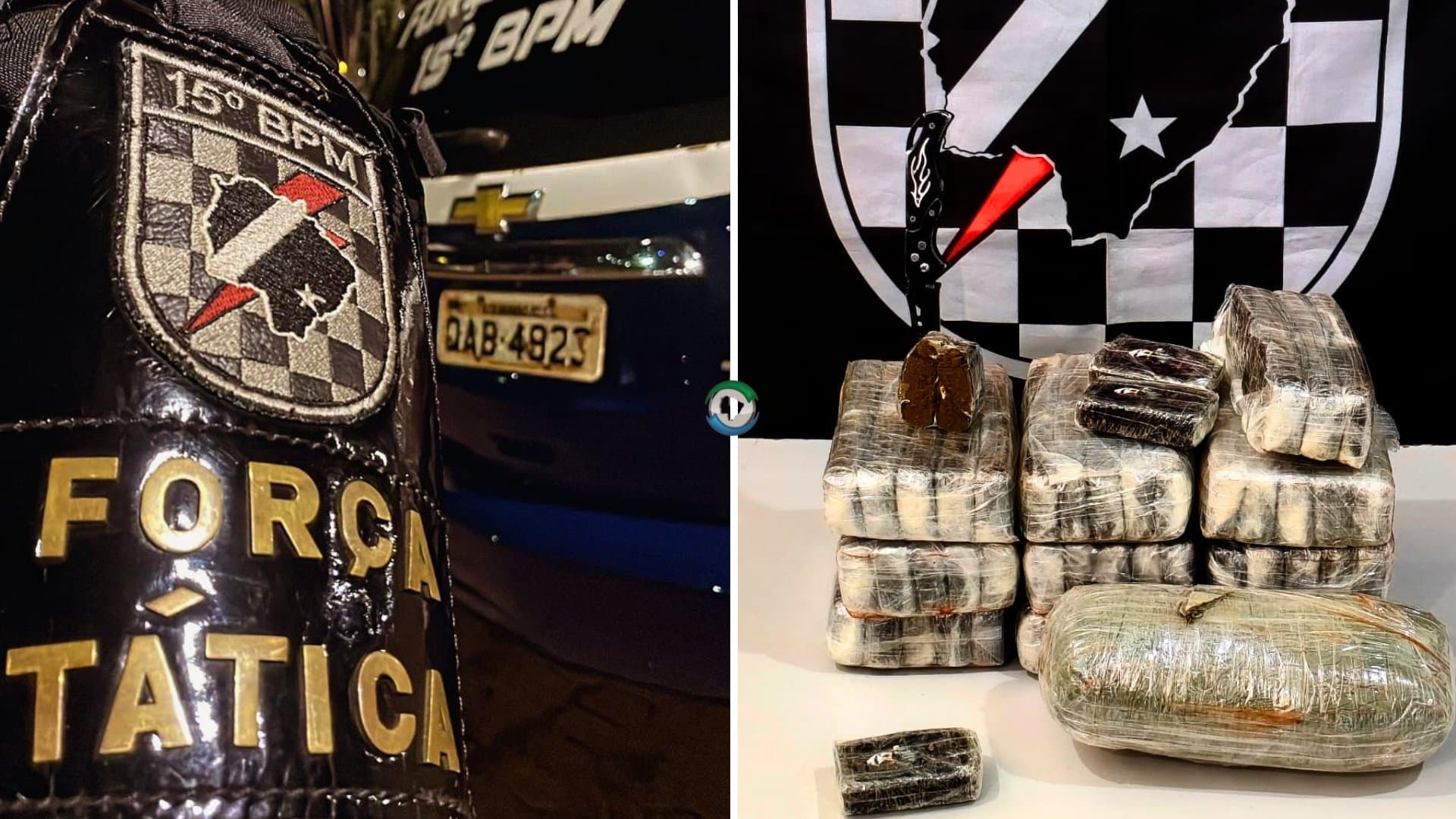 Força Tática apreende droga avaliada em mais de R$ 800 mil no terminal rodoviário de Maracaju