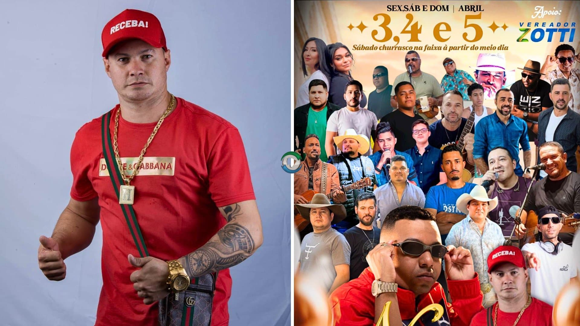 Hemerson Nava celebra aniversário neste sábado com festa gratuita e diversas atrações em Sidrolândia
