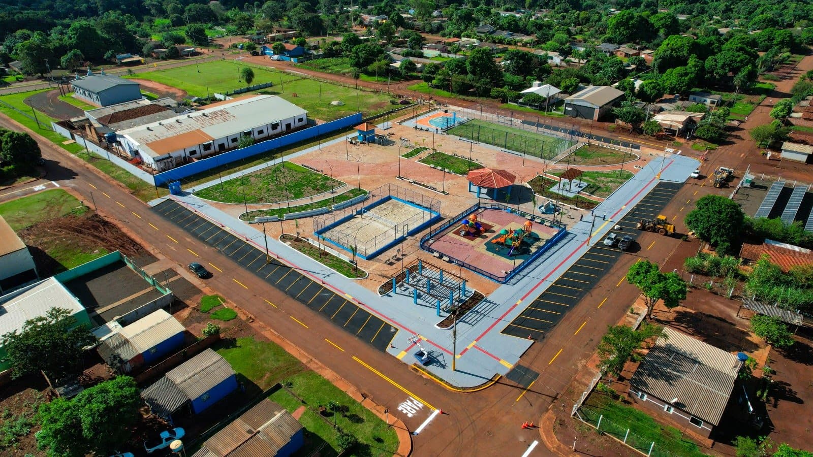 Praça Central de Vista Alegre é entregue e marca novo capítulo de desenvolvimento para o distrito de Maracaju