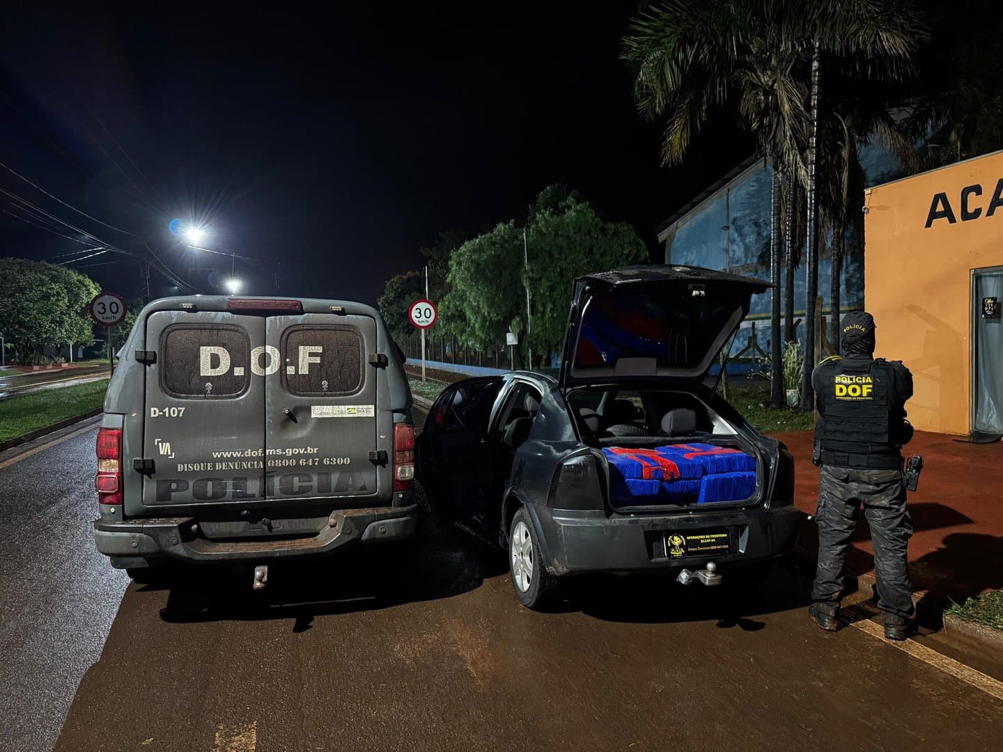 DOF prende homem de 25 anos com mais de meia tonelada de maconha em Maracaju