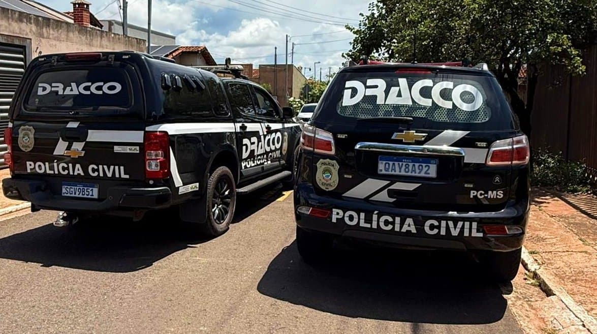 Homem condenado por homicídio é preso durante operação do DRACCO em Rio Brilhante
