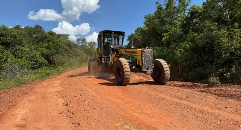 Gestão de André Guimarães atinge 95% de recuperação das estradas rurais em Nioaque