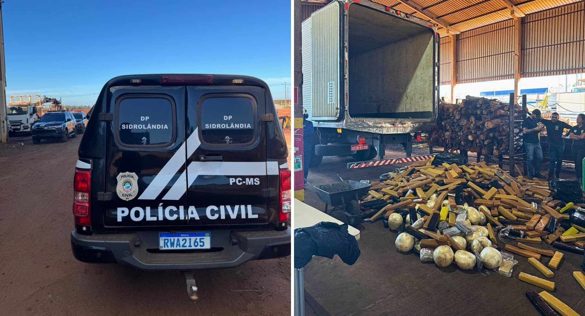 Combate ao tráfico: Polícia Civil incinera 14 toneladas de drogas em Sidrolândia