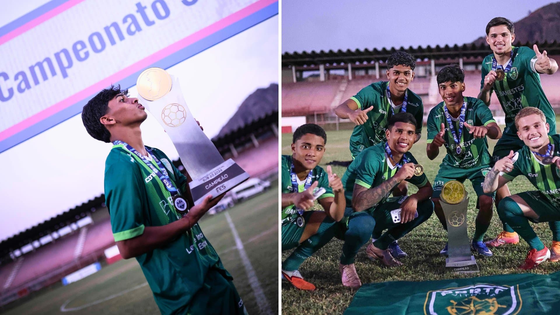 De Sidrolândia, atleta indígena marca gol em final e conquista Campeonato Capixaba Sub-20 com o Porto Vitória