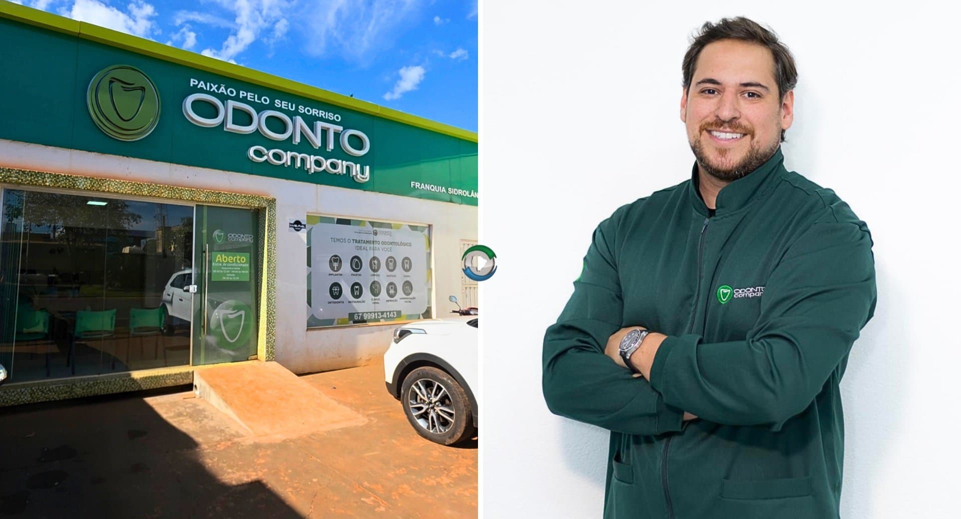 Em Sidrolândia, Odonto Company oferece tratamentos completos para cuidar da saúde e da autoestima dos pacientes
