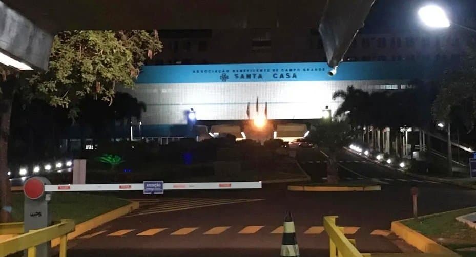Motociclista é transferido em vaga zero para Santa Casa após grave acidente entre motos em Sidrolândia