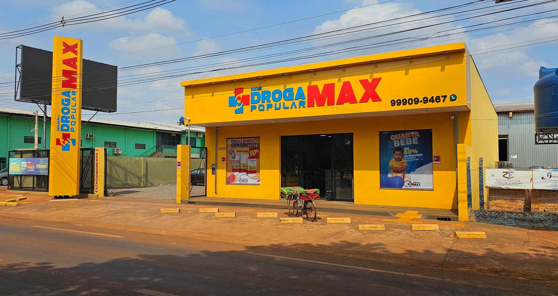 Drogamax Popular lança promoção que vai sortear bicicleta elétrica para clientes em Sidrolândia e Maracaju