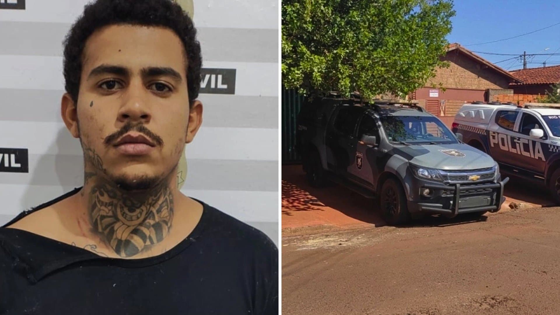 Suspeito de matar mulher e tentar executar outra vítima em Maracaju morre em confronto com o Choque