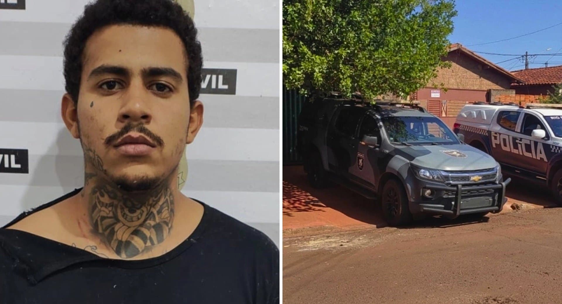 Suspeito de matar mulher e tentar executar outra vítima em Maracaju morre em confronto com o Choque