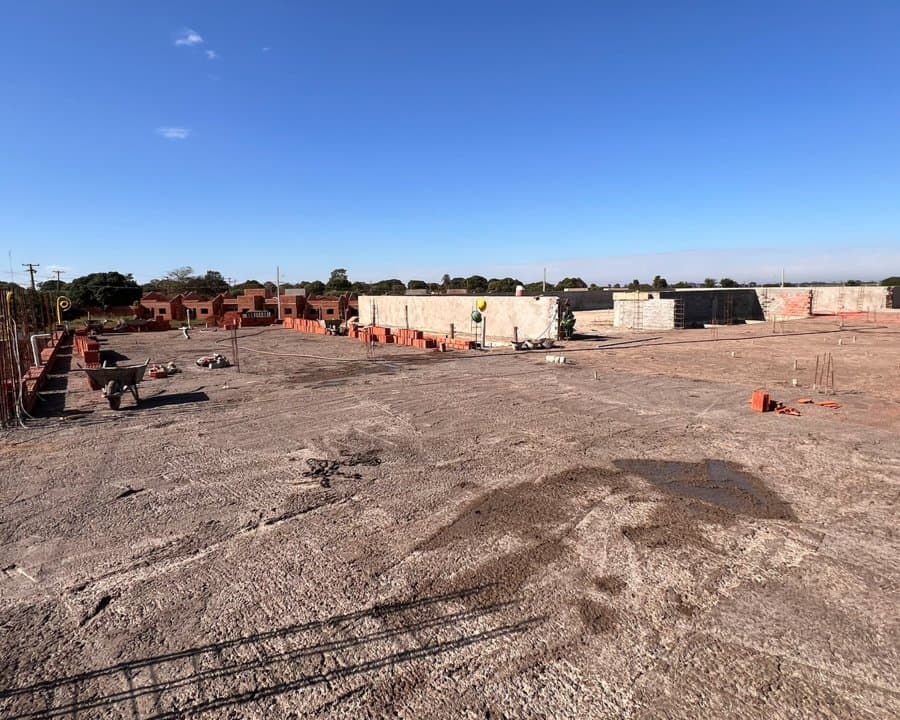 Com investimento de 4,2 milhões, obra da UBS tipo IV do Jardim Petrópolis avança e conclui etapa de concretagem