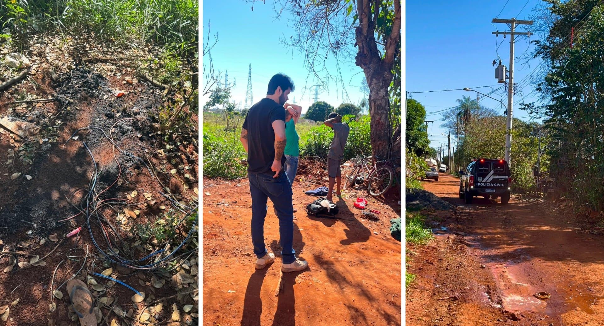 Polícia Civil intensifica combate ao furto de fios e prende dois suspeitos em Sidrolândia
