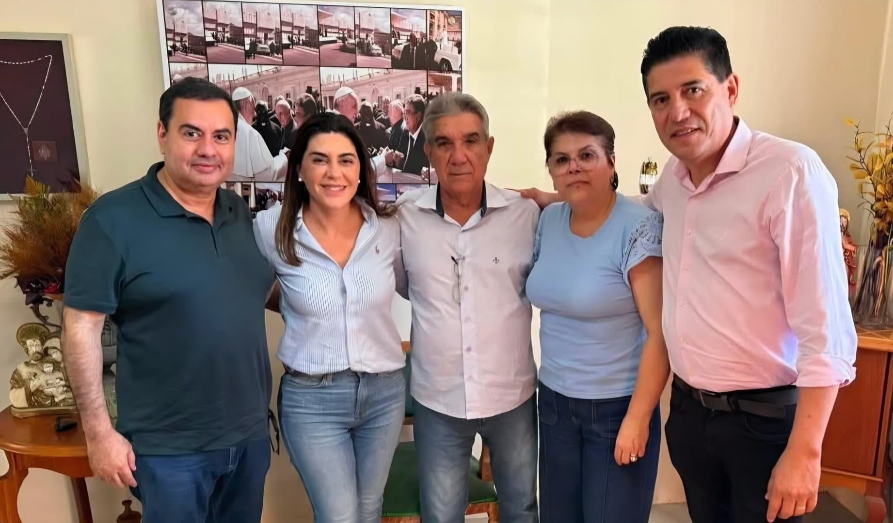 Antagônicos, ex-prefeitos de Maracaju se unem anunciando apoio a pré-candidatura de Viviane Luiza a deputada federal