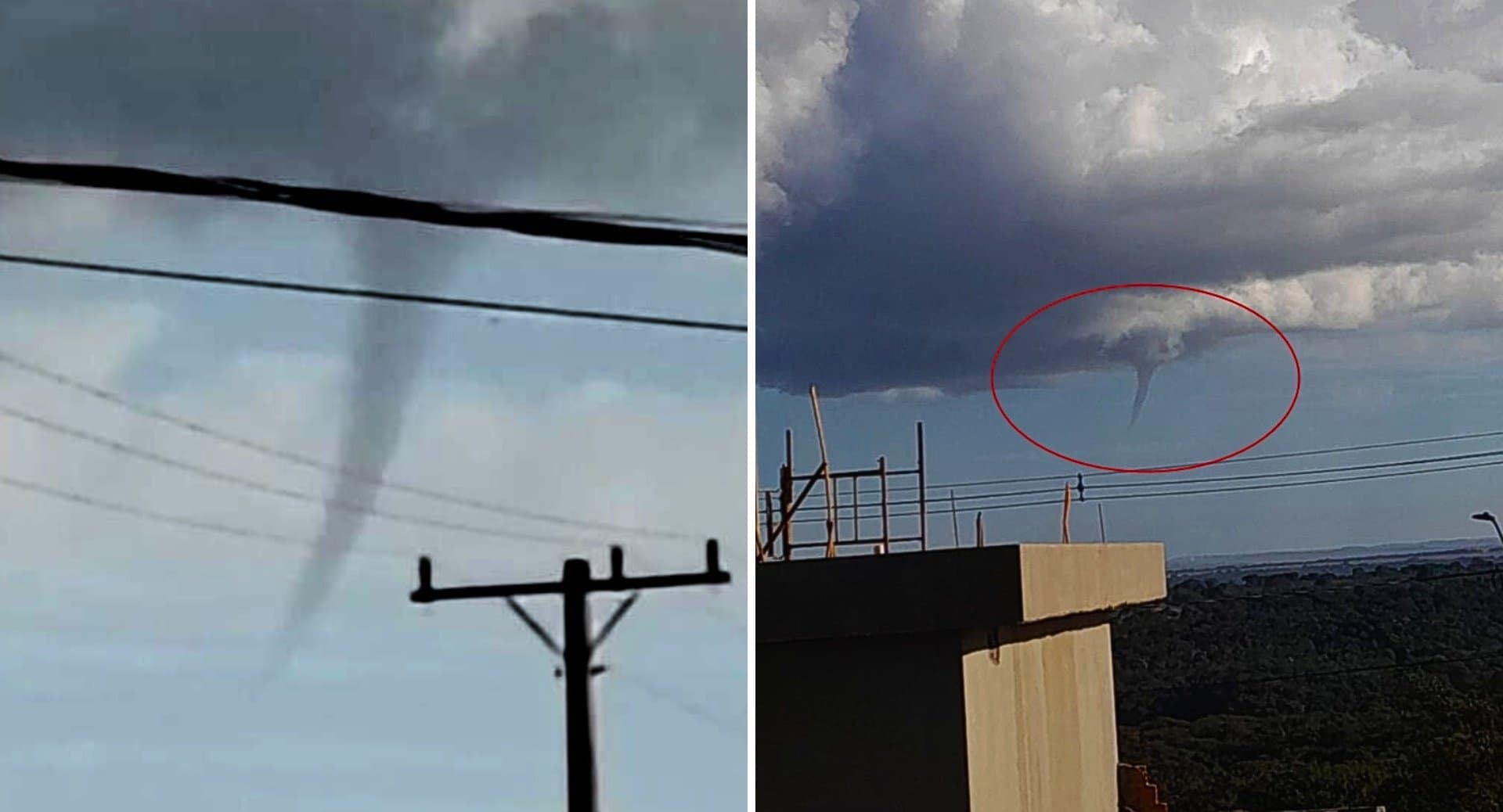 Fenômeno raro chama atenção de moradores em Sidrolândia e antecede queda nas temperaturas